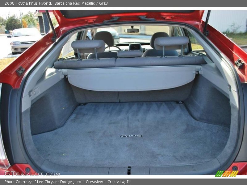 Barcelona Red Metallic / Gray 2008 Toyota Prius Hybrid