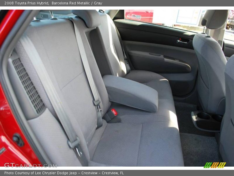Barcelona Red Metallic / Gray 2008 Toyota Prius Hybrid