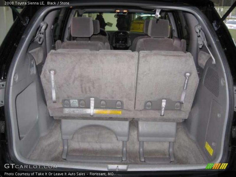 Black / Stone 2008 Toyota Sienna LE