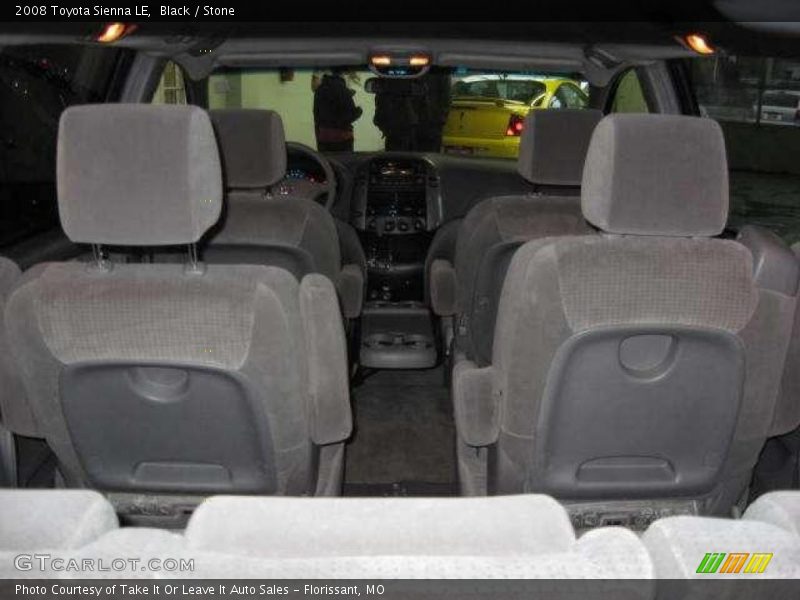 Black / Stone 2008 Toyota Sienna LE