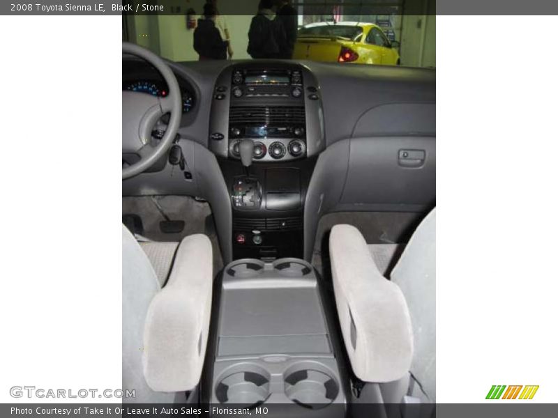 Black / Stone 2008 Toyota Sienna LE