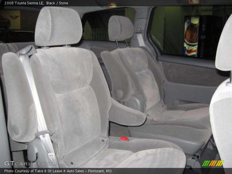 Black / Stone 2008 Toyota Sienna LE