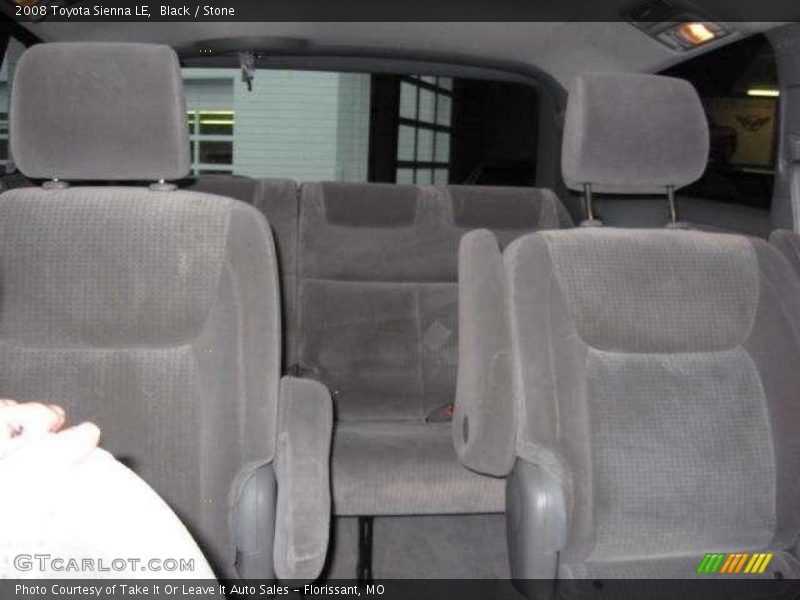 Black / Stone 2008 Toyota Sienna LE