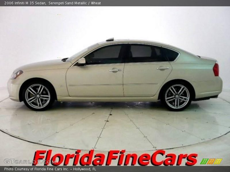 Serengeti Sand Metallic / Wheat 2006 Infiniti M 35 Sedan