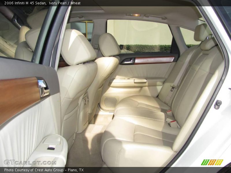 Ivory Pearl / Wheat 2006 Infiniti M 45 Sedan