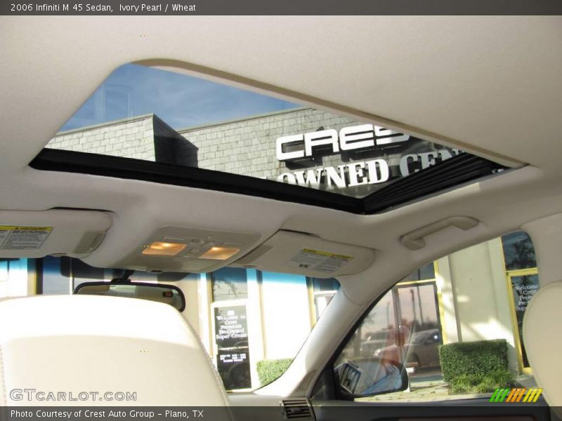 Ivory Pearl / Wheat 2006 Infiniti M 45 Sedan