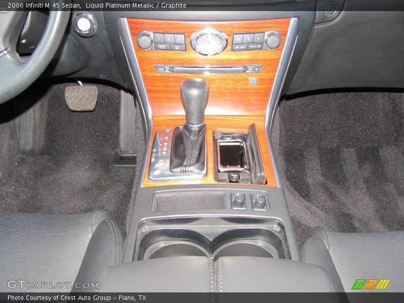 Liquid Platinum Metallic / Graphite 2006 Infiniti M 45 Sedan