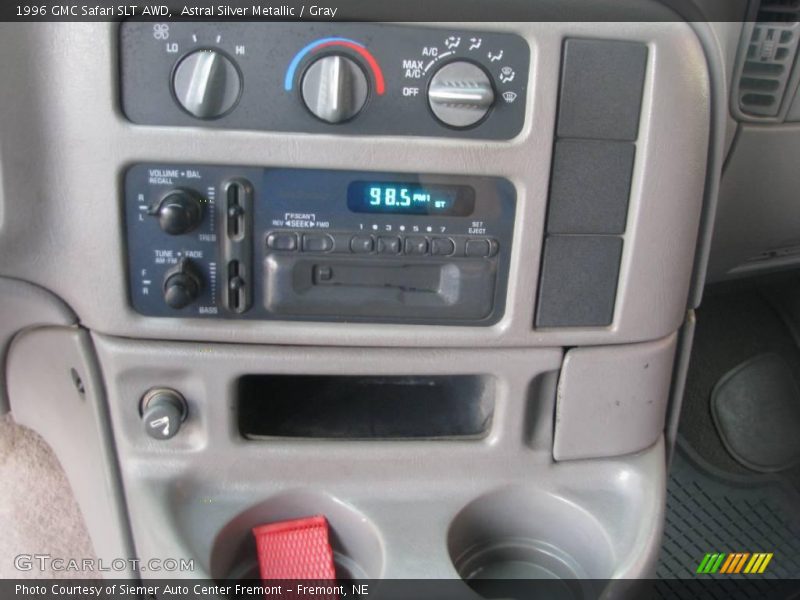 Astral Silver Metallic / Gray 1996 GMC Safari SLT AWD