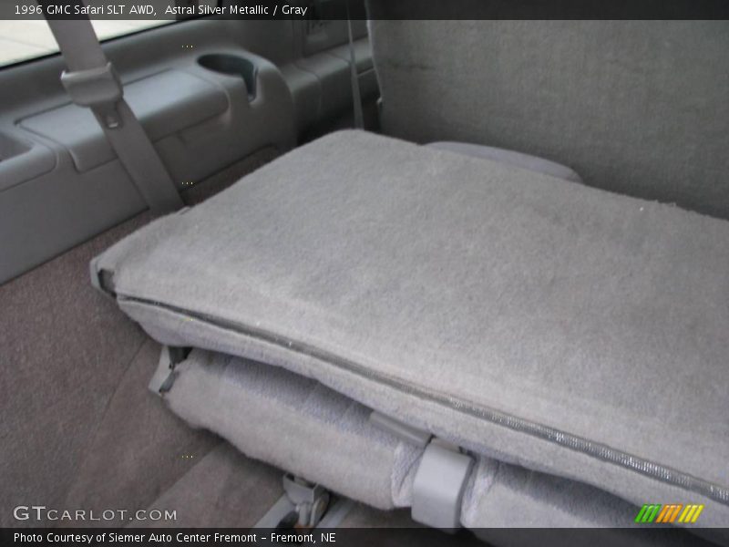 Astral Silver Metallic / Gray 1996 GMC Safari SLT AWD
