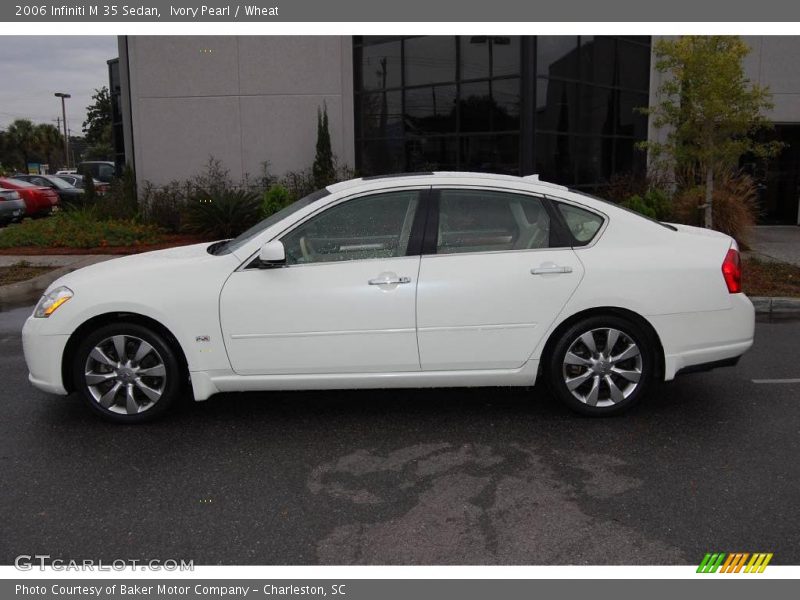 Ivory Pearl / Wheat 2006 Infiniti M 35 Sedan