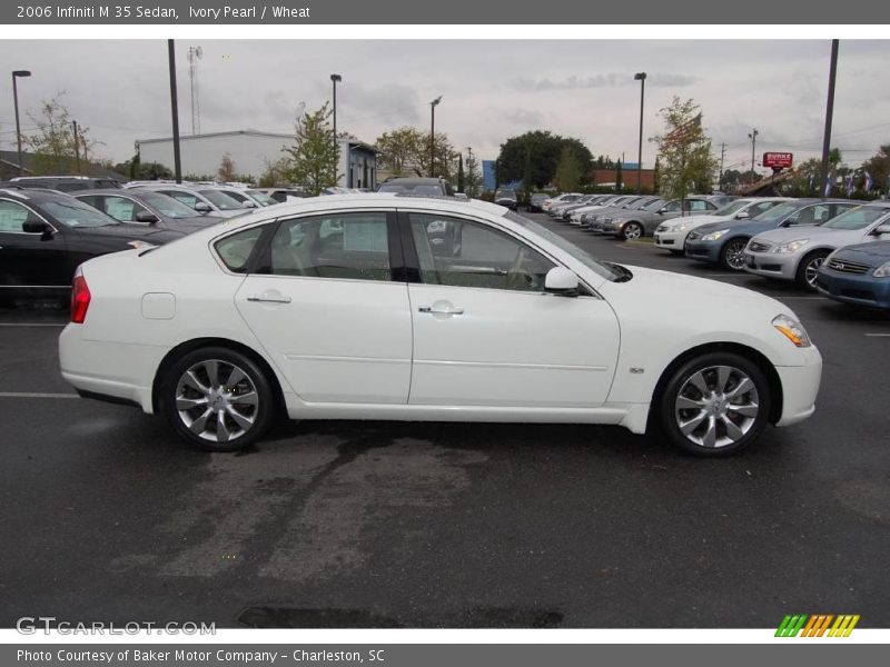 Ivory Pearl / Wheat 2006 Infiniti M 35 Sedan