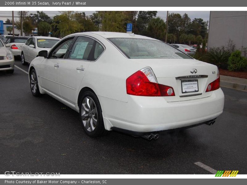 Ivory Pearl / Wheat 2006 Infiniti M 35 Sedan