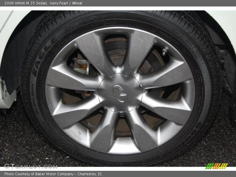 Ivory Pearl / Wheat 2006 Infiniti M 35 Sedan