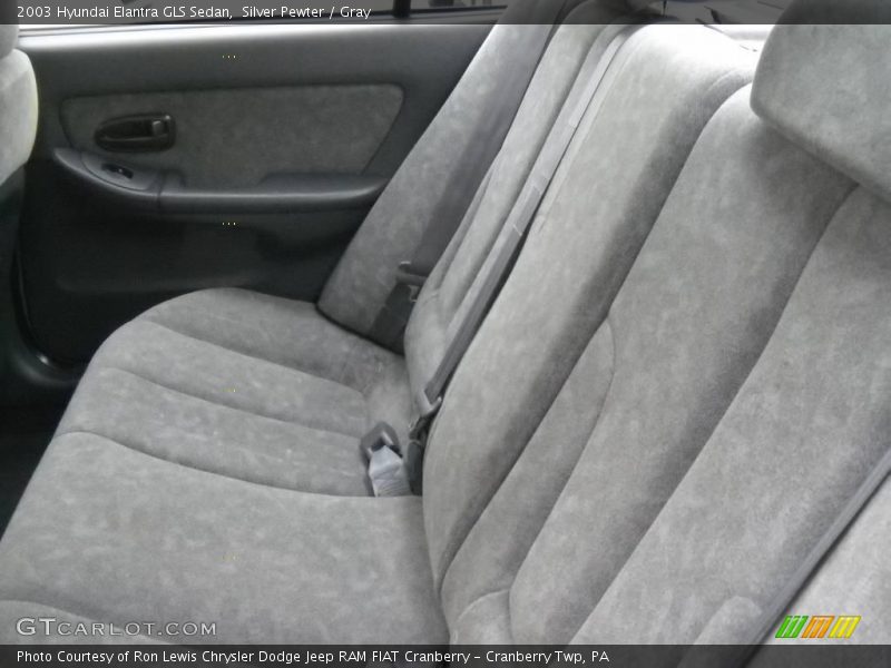 Silver Pewter / Gray 2003 Hyundai Elantra GLS Sedan