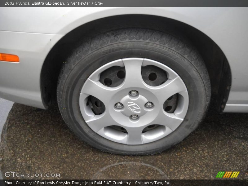 Silver Pewter / Gray 2003 Hyundai Elantra GLS Sedan