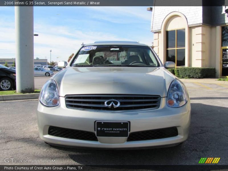Serengeti Sand Metallic / Wheat 2006 Infiniti G 35 Sedan