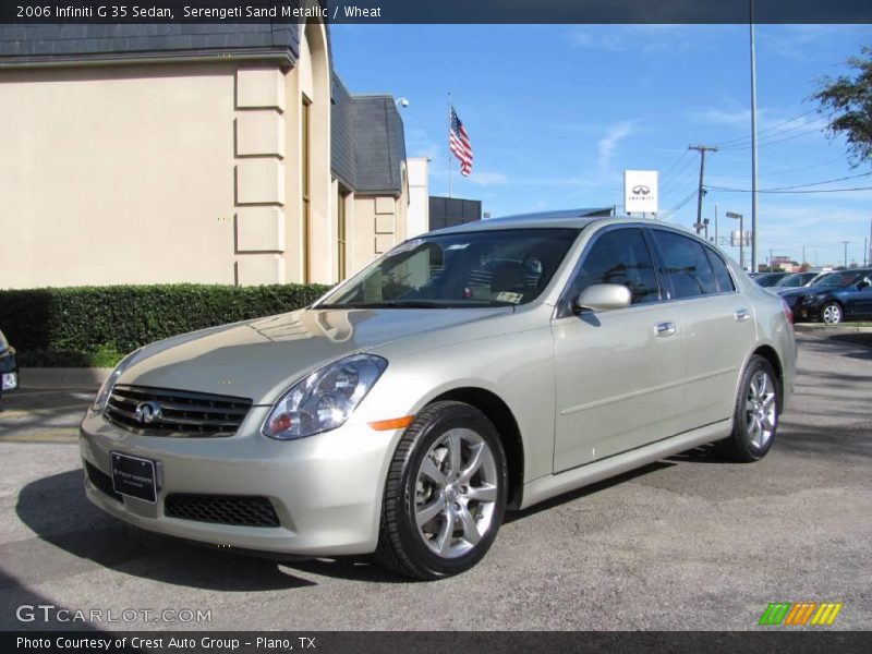 Serengeti Sand Metallic / Wheat 2006 Infiniti G 35 Sedan