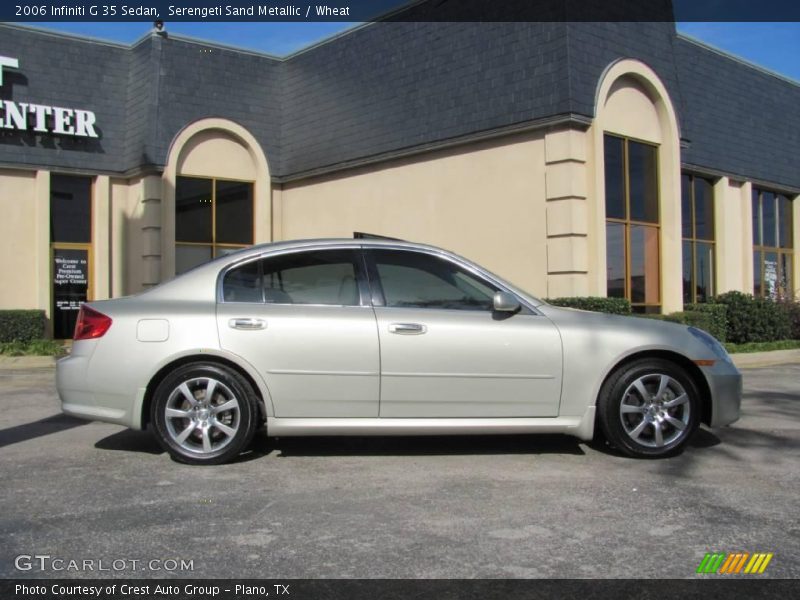 Serengeti Sand Metallic / Wheat 2006 Infiniti G 35 Sedan