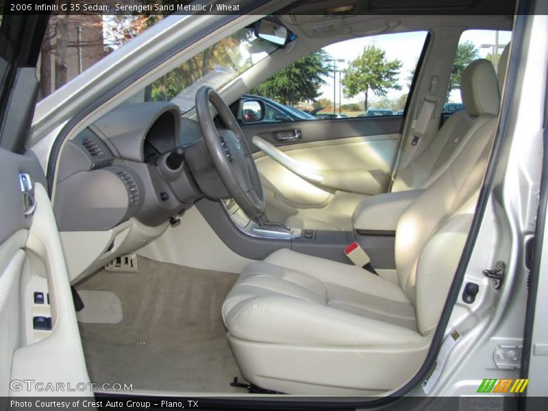 Serengeti Sand Metallic / Wheat 2006 Infiniti G 35 Sedan