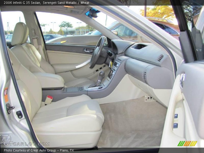 Serengeti Sand Metallic / Wheat 2006 Infiniti G 35 Sedan
