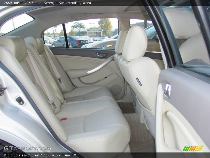 Serengeti Sand Metallic / Wheat 2006 Infiniti G 35 Sedan
