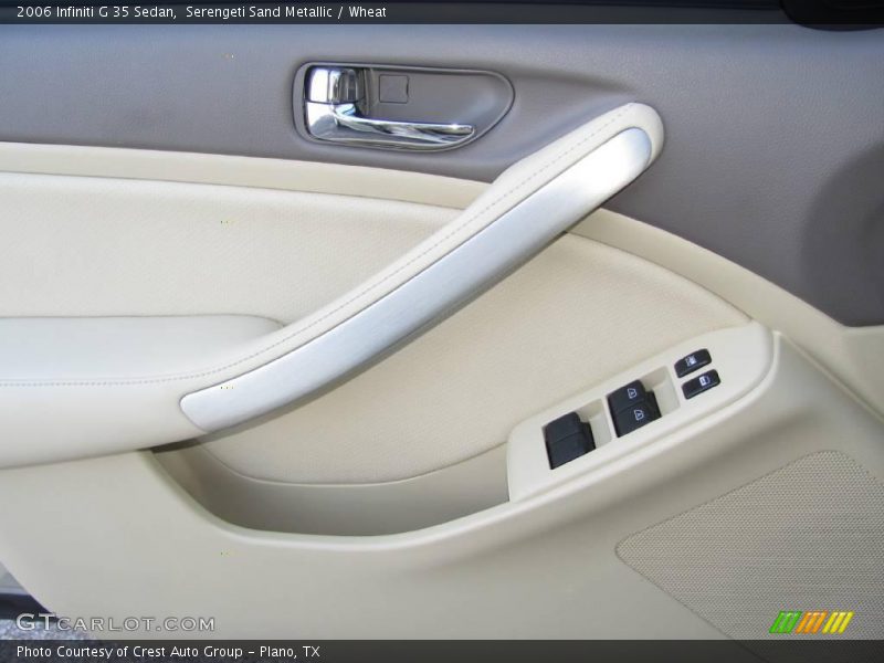 Serengeti Sand Metallic / Wheat 2006 Infiniti G 35 Sedan