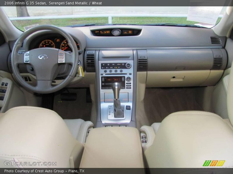 Serengeti Sand Metallic / Wheat 2006 Infiniti G 35 Sedan
