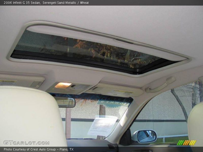 Serengeti Sand Metallic / Wheat 2006 Infiniti G 35 Sedan