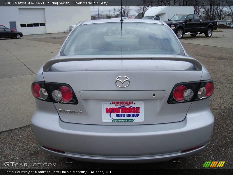 Silver Metallic / Gray 2008 Mazda MAZDA6 i Touring Sedan