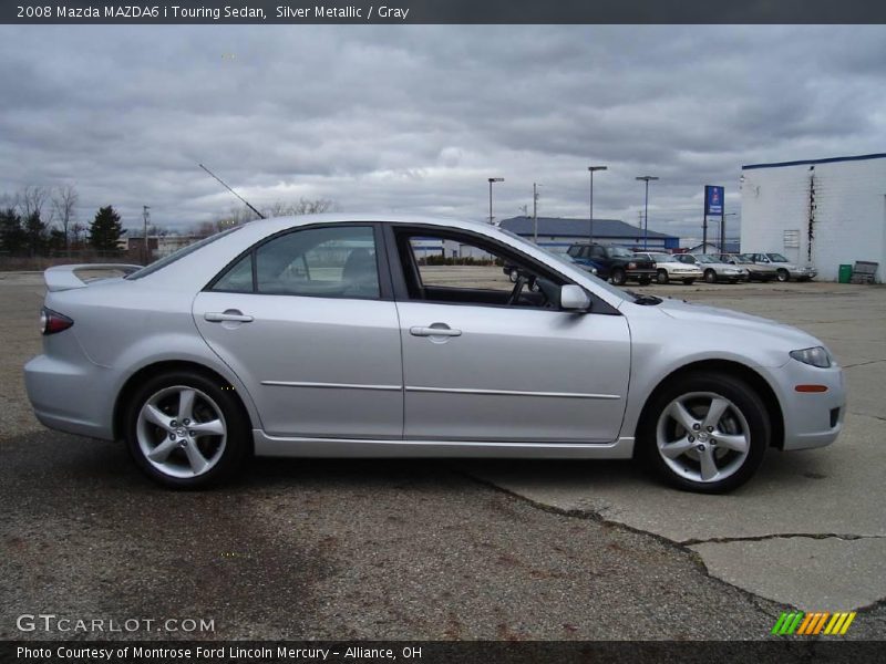 Silver Metallic / Gray 2008 Mazda MAZDA6 i Touring Sedan