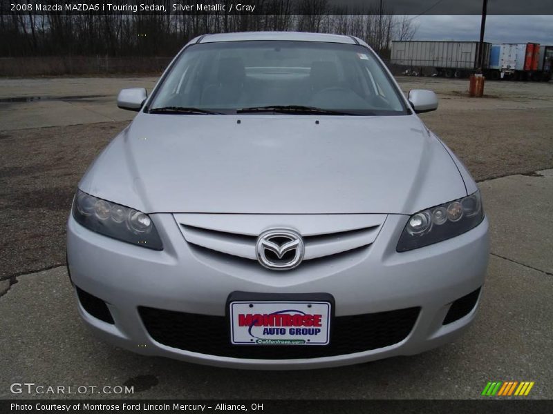 Silver Metallic / Gray 2008 Mazda MAZDA6 i Touring Sedan