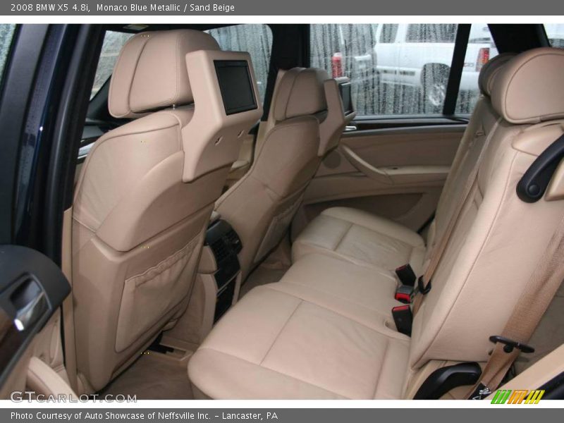 Monaco Blue Metallic / Sand Beige 2008 BMW X5 4.8i