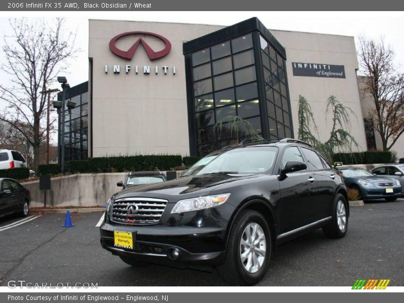 Black Obsidian / Wheat 2006 Infiniti FX 35 AWD