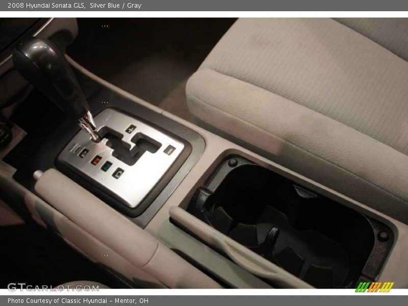 Silver Blue / Gray 2008 Hyundai Sonata GLS