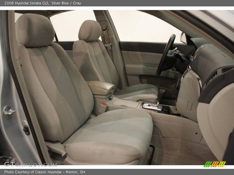 Silver Blue / Gray 2008 Hyundai Sonata GLS