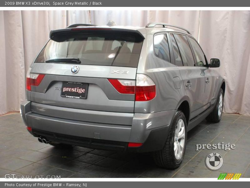 Space Grey Metallic / Black 2009 BMW X3 xDrive30i