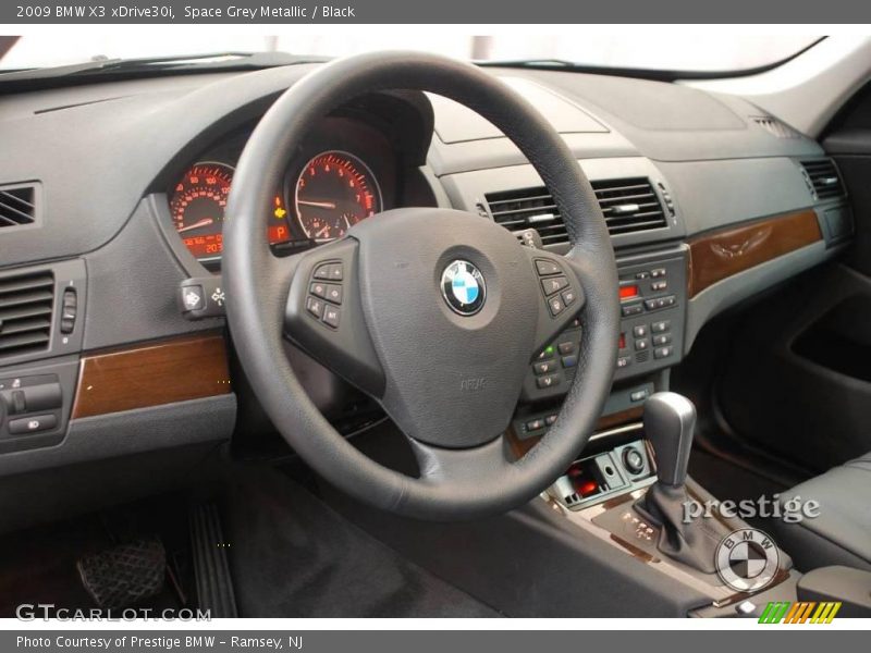 Space Grey Metallic / Black 2009 BMW X3 xDrive30i