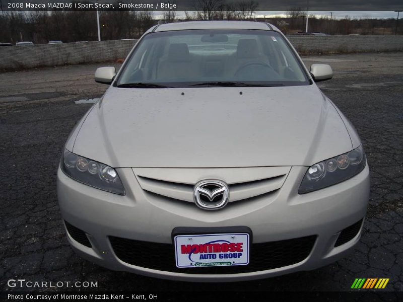 Smokestone / Beige 2008 Mazda MAZDA6 i Sport Sedan