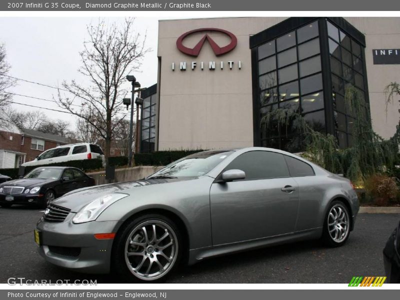 Diamond Graphite Metallic / Graphite Black 2007 Infiniti G 35 Coupe