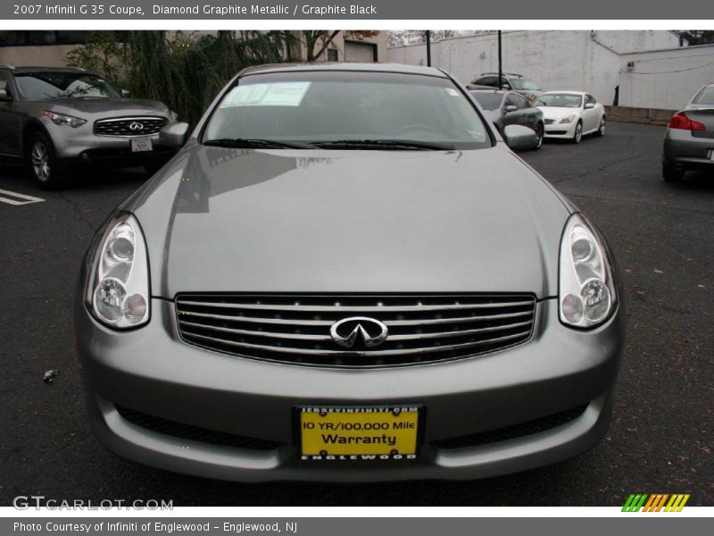 Diamond Graphite Metallic / Graphite Black 2007 Infiniti G 35 Coupe