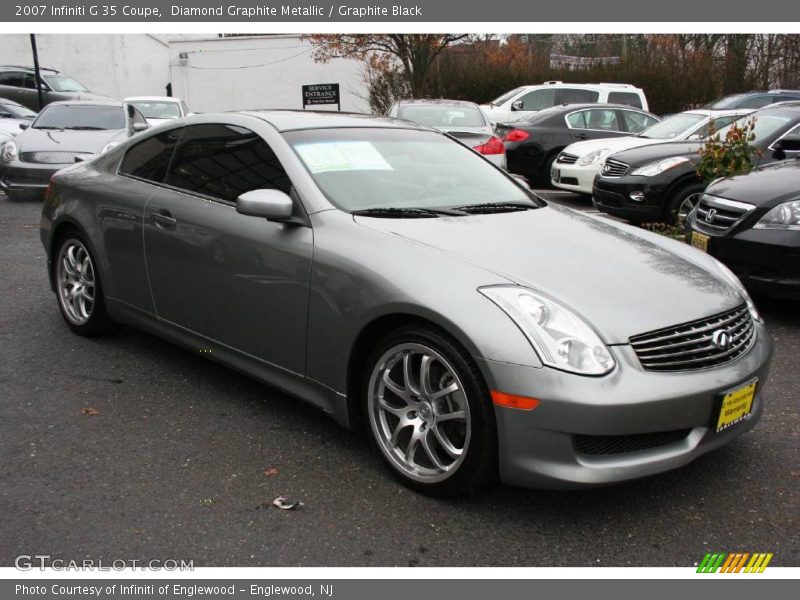Diamond Graphite Metallic / Graphite Black 2007 Infiniti G 35 Coupe
