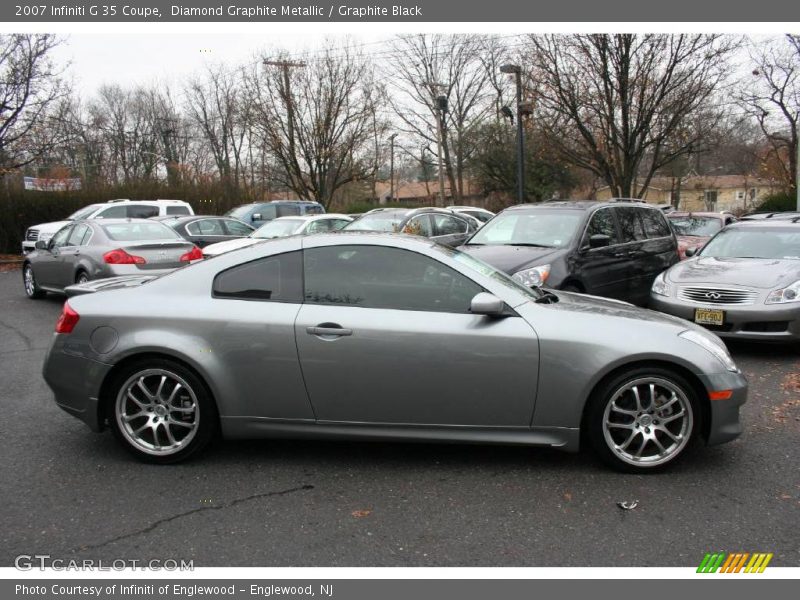 Diamond Graphite Metallic / Graphite Black 2007 Infiniti G 35 Coupe