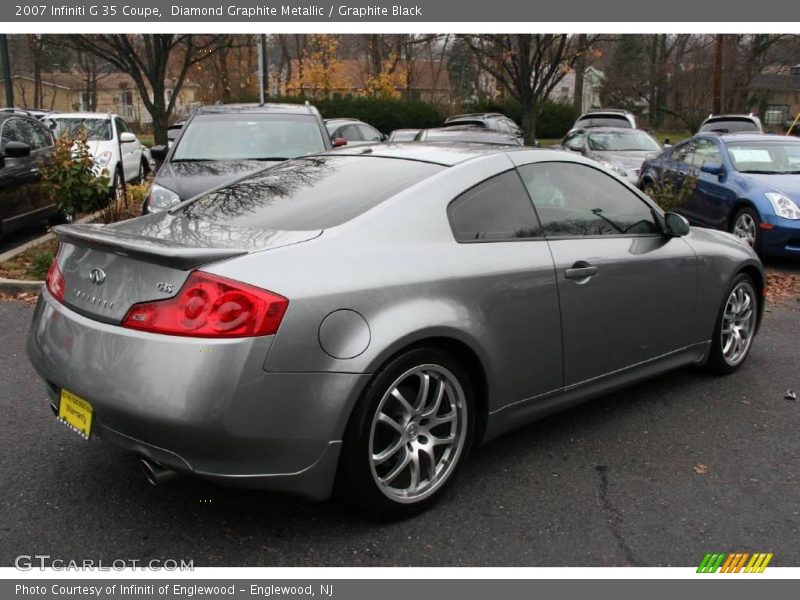Diamond Graphite Metallic / Graphite Black 2007 Infiniti G 35 Coupe