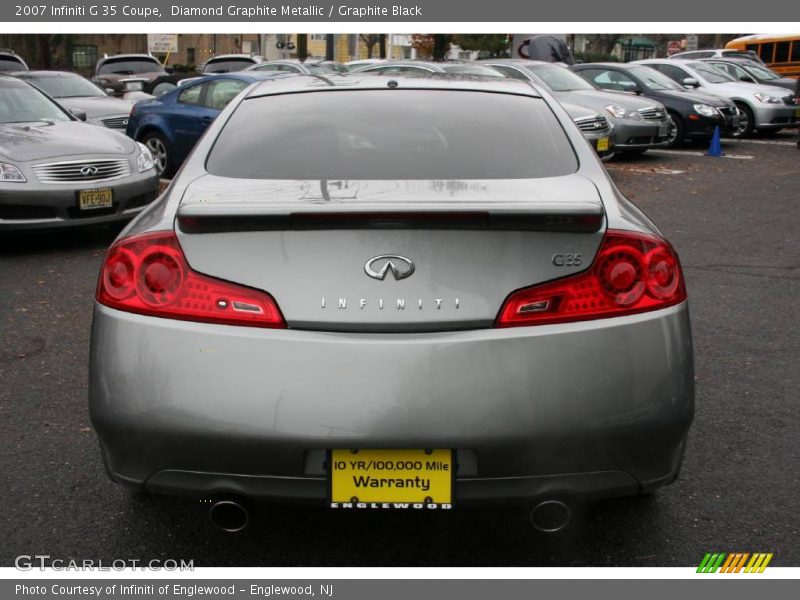 Diamond Graphite Metallic / Graphite Black 2007 Infiniti G 35 Coupe