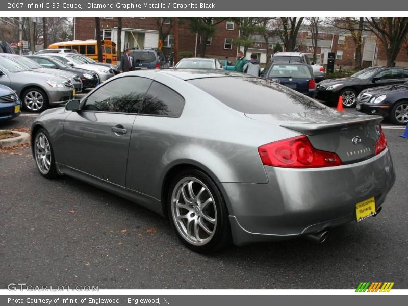 Diamond Graphite Metallic / Graphite Black 2007 Infiniti G 35 Coupe