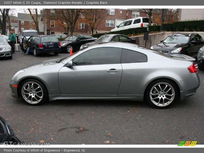 Diamond Graphite Metallic / Graphite Black 2007 Infiniti G 35 Coupe