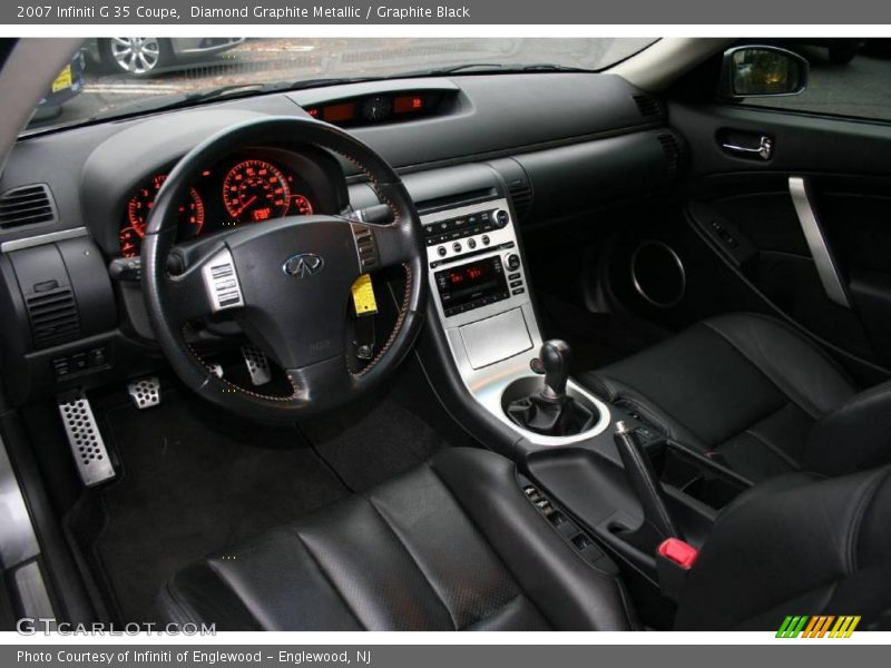 Diamond Graphite Metallic / Graphite Black 2007 Infiniti G 35 Coupe