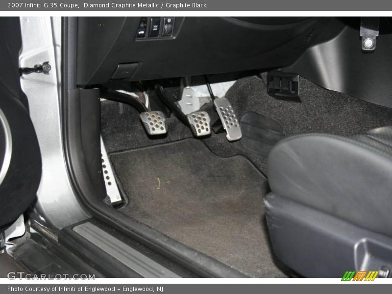 Diamond Graphite Metallic / Graphite Black 2007 Infiniti G 35 Coupe