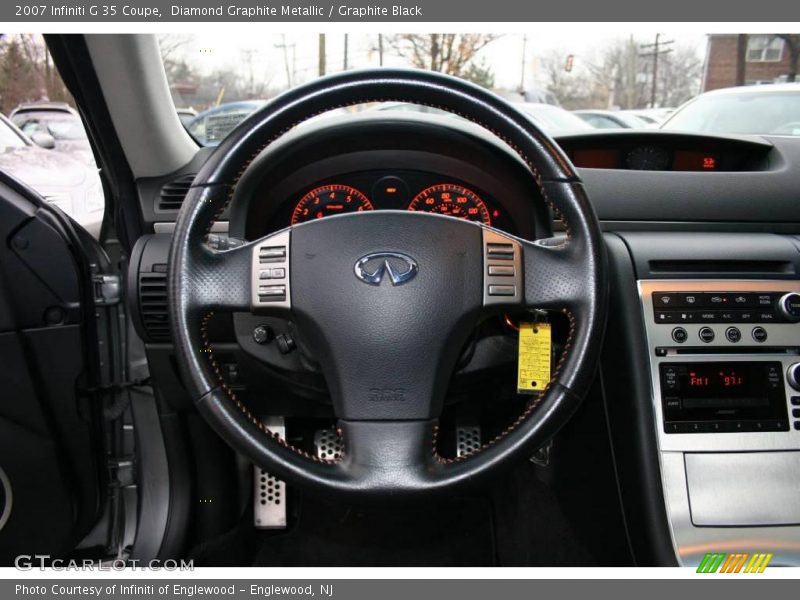 Diamond Graphite Metallic / Graphite Black 2007 Infiniti G 35 Coupe