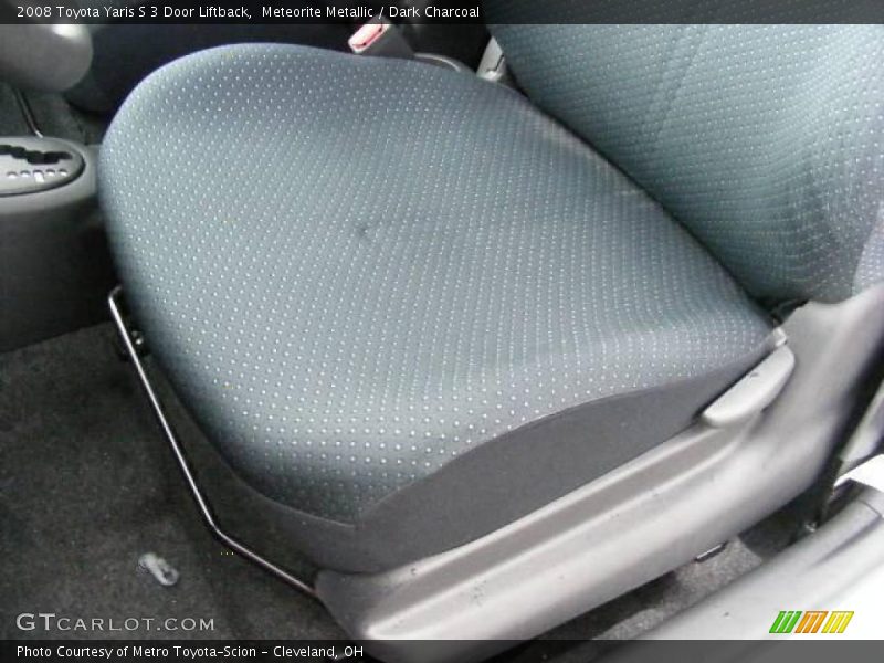 Meteorite Metallic / Dark Charcoal 2008 Toyota Yaris S 3 Door Liftback